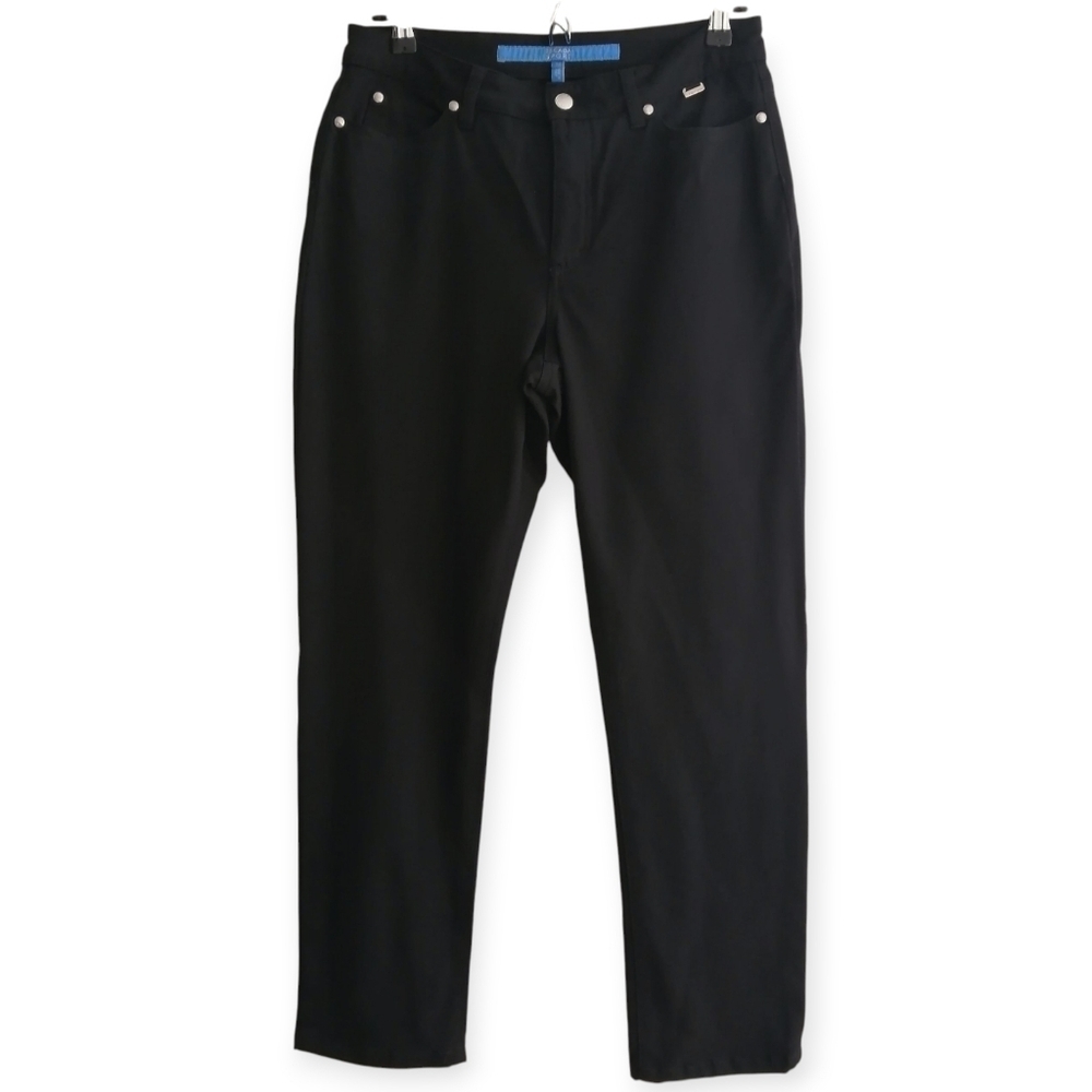 Escada Sport Kate Black High Rise Straight Pants Size 38 (8 US)